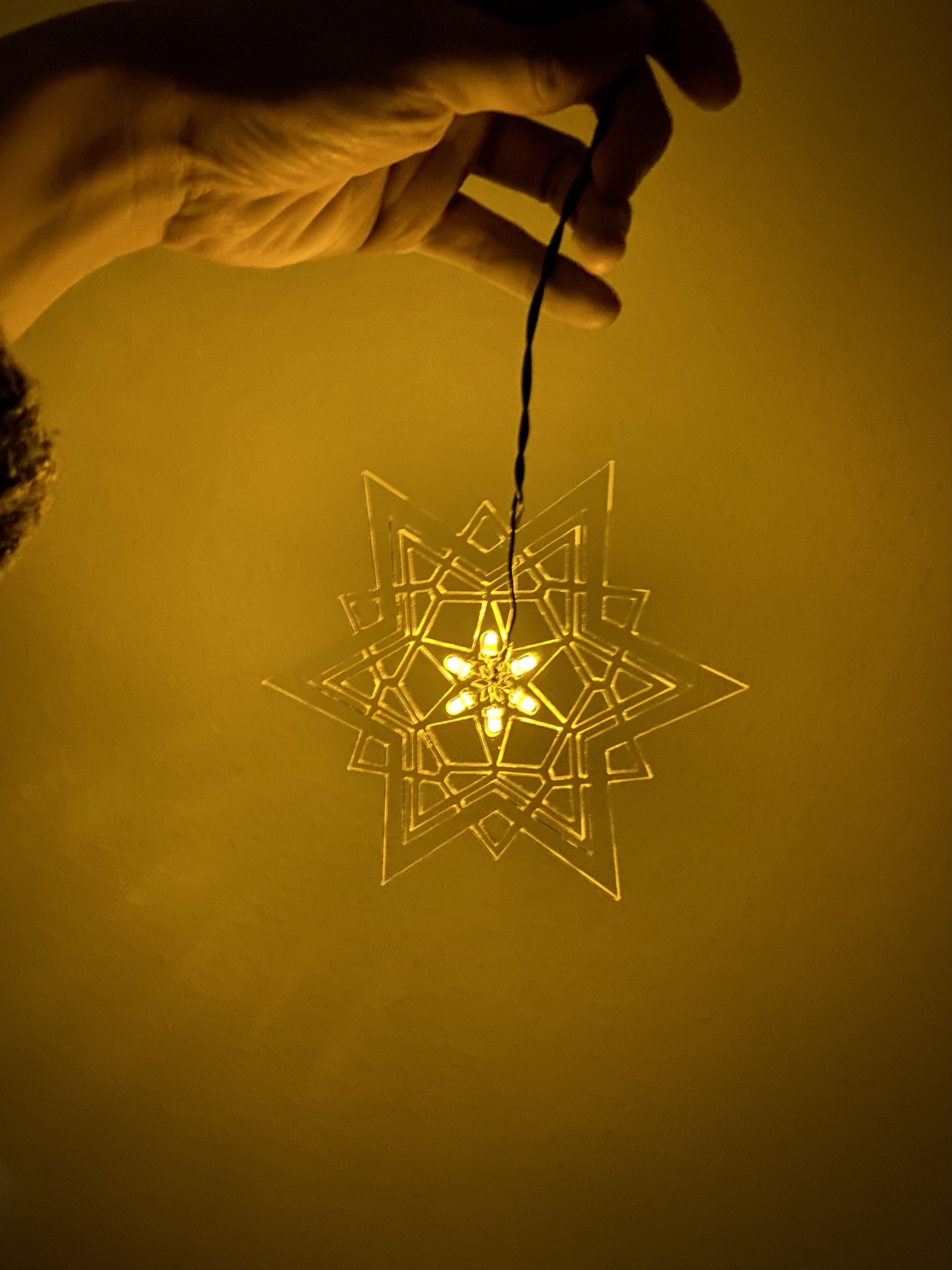 LED snowflake